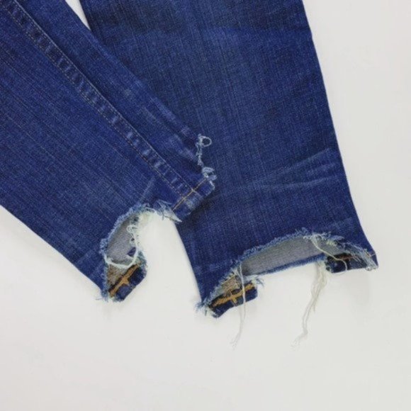 Madewell 10" High-Rise Skinny Jeans: Chewed-Hem Edition - Picture 11 of 11